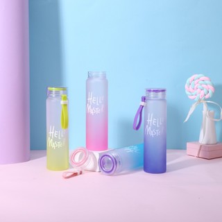 Garrafa Squeeze De Plastico Alumínio com Frases 500ml