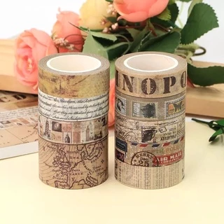 Washi tape (fitas adesivas) “Long time ago”