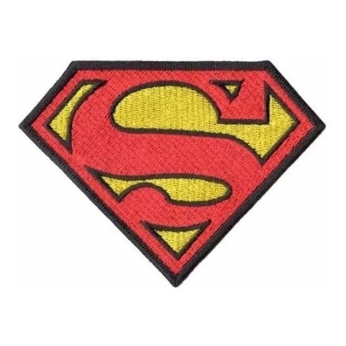 Patch Bordado Super Homem Superman Termocolante Pronta Entre