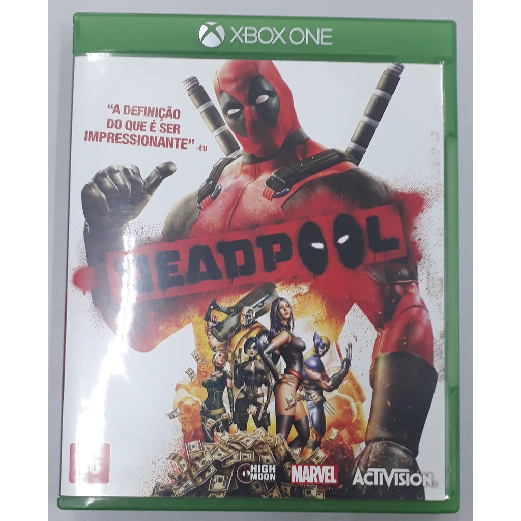 Jogo Deadpool Xbox One Mídia Física Usado Original