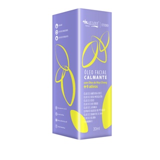 Óleo Facial Calmante Com Óleo May Chang+9 Ativos Max love 30ml