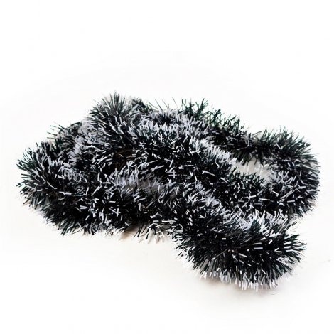 Festão de Natal 8cm X 2m Verde Nevado