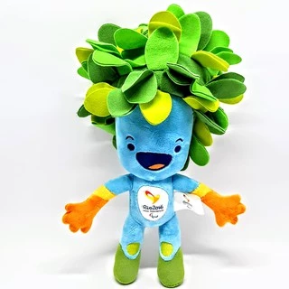 Pelúcia Mascote Paraolímpico Tom Olimpíadas Rio 2016