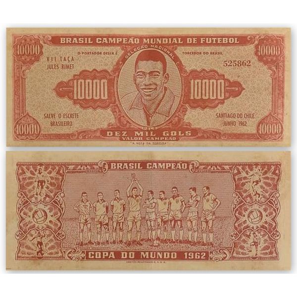 Ideia de Nota de 10 Reais em homenagem ao Pelé. : r/brasil