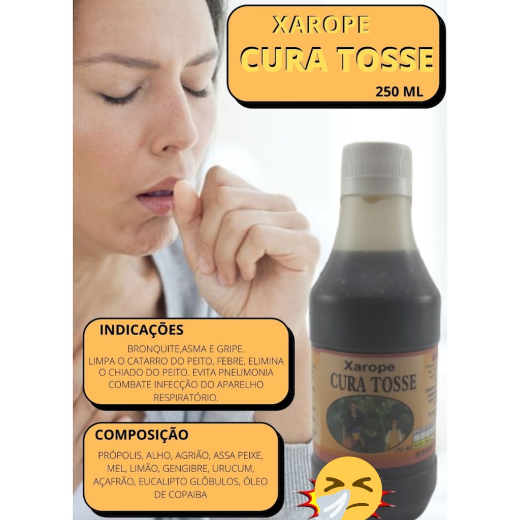 Xarope Antigripal Tosse Seca Resfriado Asma 7 Ervas 200ml