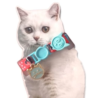 COLEIRA PARA GATO, COLEIRA ELASTICA com fecho anti-enforcamento Estampada E Ajustável Para Gatos Luxo Pingente Mix + Envio Imediato
