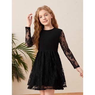 Meninas Vestido 8 A 9 Anos Roupas De Inverno Para Adolescentes Camisola  Vestido De Manga Comprida Sólida Morna Crianças Roupas Meninas 7 A 8 12  201126 De $205,66