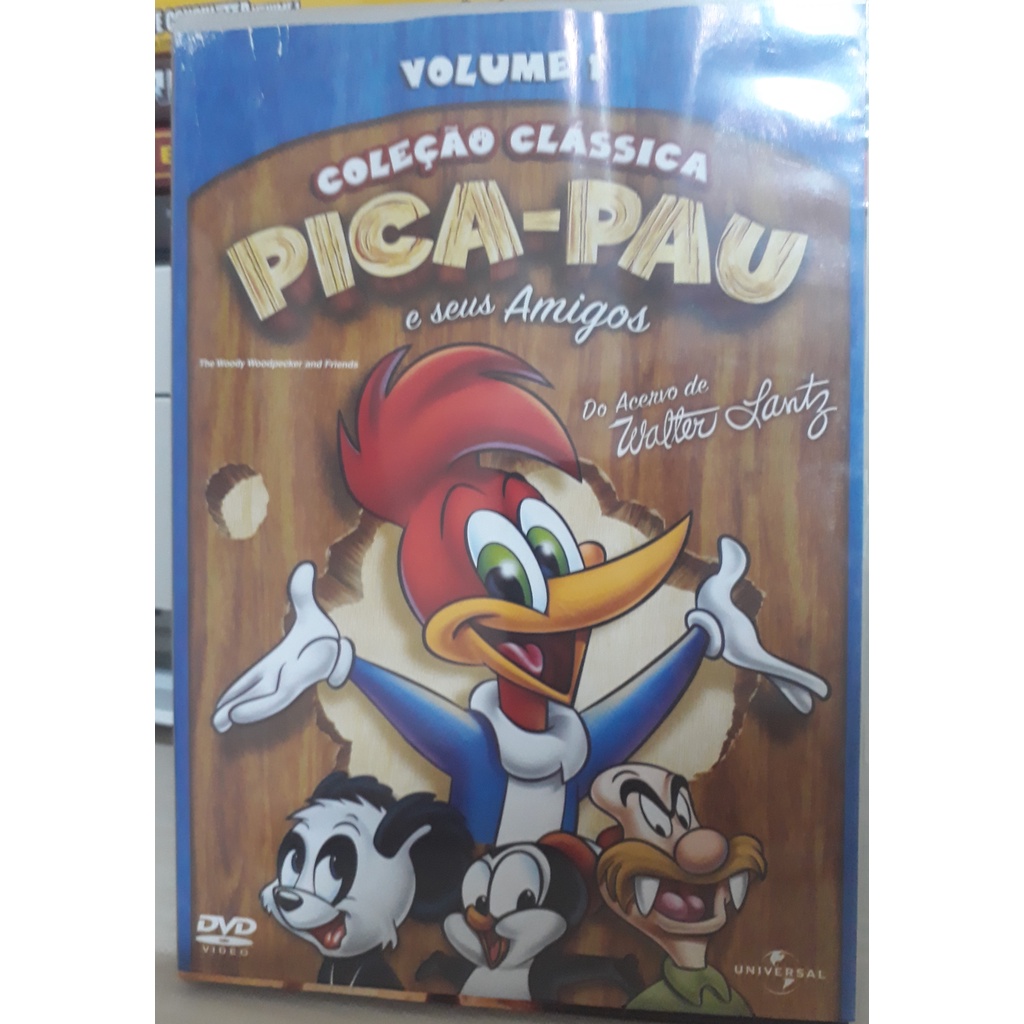 Dvd Pica Pau E Seus Amigos Volume 1 Coleção Clássica | Shopee Brasil
