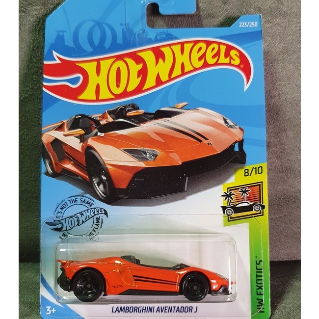 Miniatura Carrinho Hot Wheels Lamborghini Aventador J Shopee Brasil