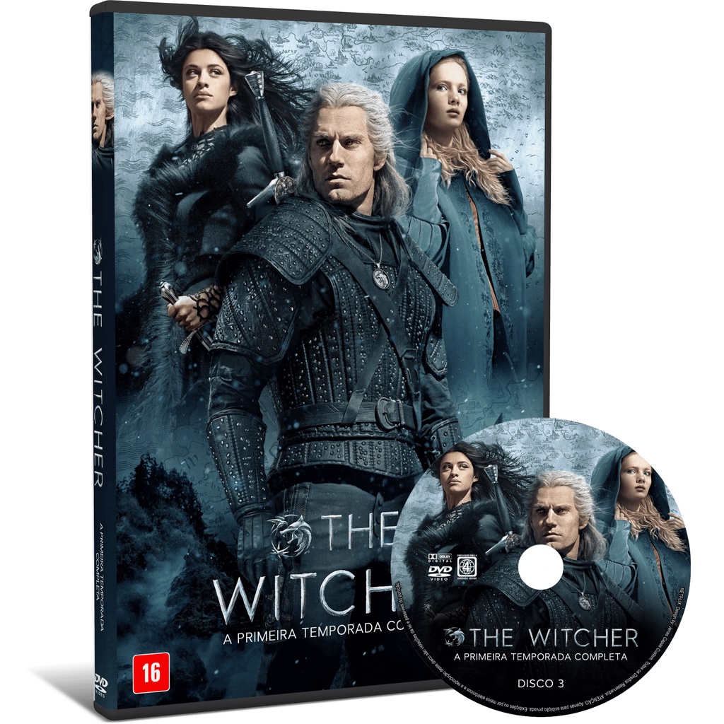 The Witcher - A Origem - T01  Witcher, Nova serie, Capa de dvd
