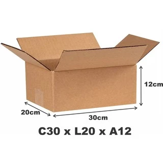 50 Caixas De Papelão 30x20x12 P/ Correios, sedex, pac, envios, e-commece..
