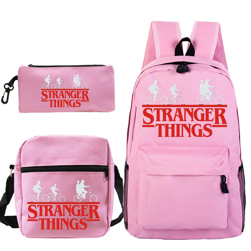 Mochila escolar best sale stranger things