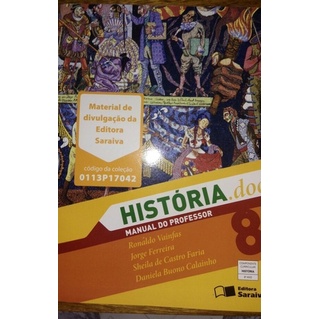 História. Doc 8º Ano - Livro Do Professor | Shopee Brasil