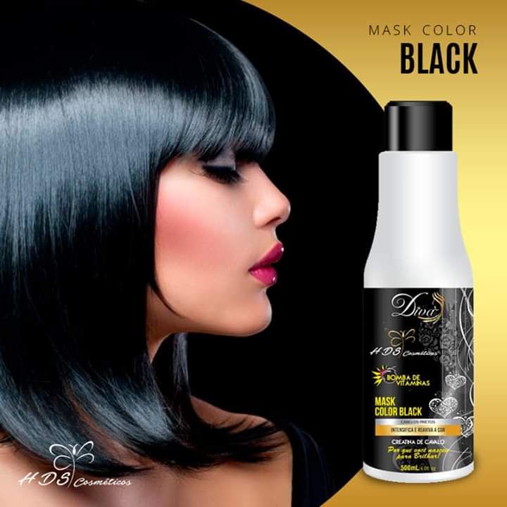 Matizador Preto Black Diva Hds Cosméticos 500g - PARA CABELOS PRETOS ...