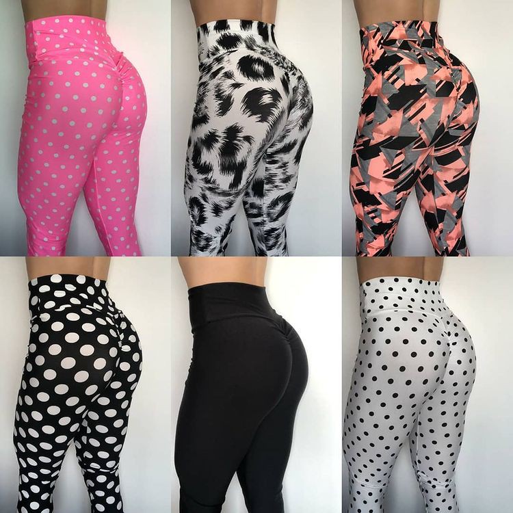 Calça Legging Academia Levanta Bumbum Macacão Fitness Cintura Alta