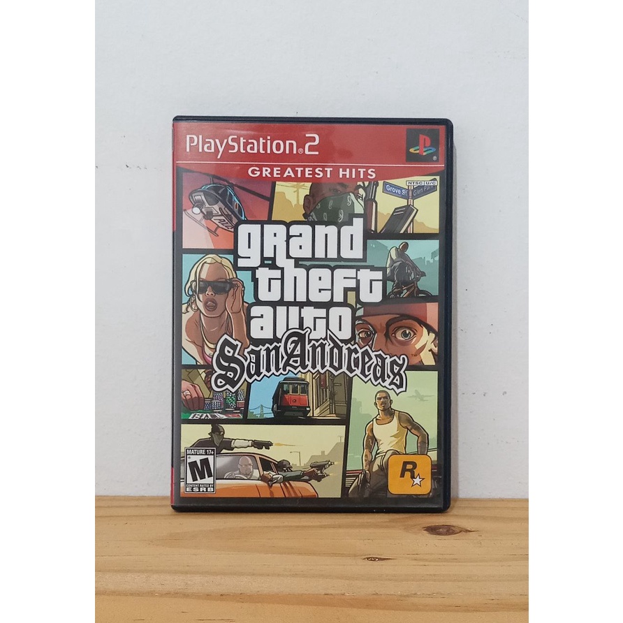 Grand Theft Auto San Andreas Greatest Hits Playstation 2