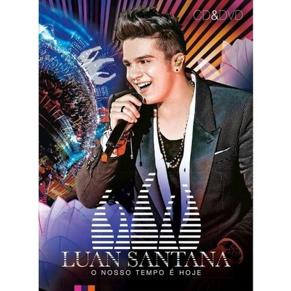 Dvd Luan Santana O Nosso Tempo É Hoje - Lacrado 