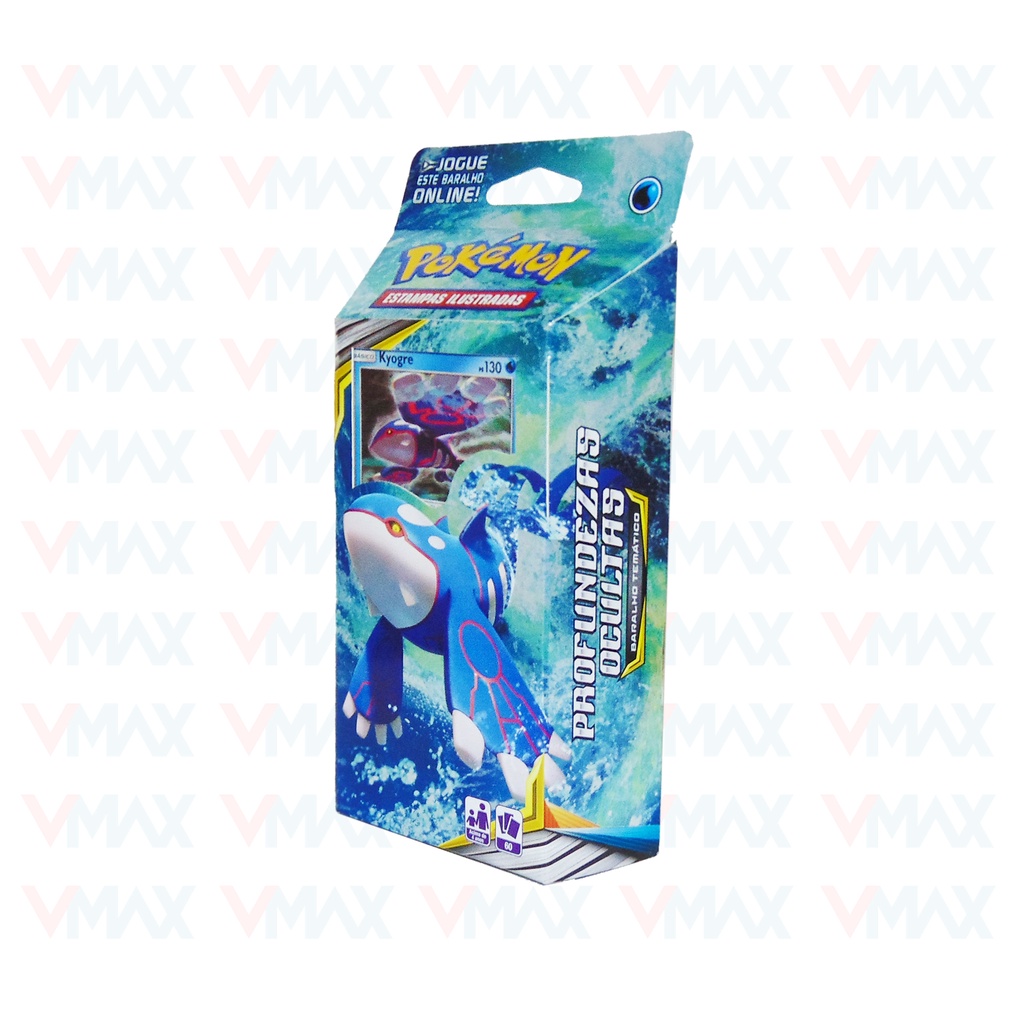 STARTER DECK KYOGRE POKÉMON SOL E LUA 12 ECLÍPSE CÓSMICO