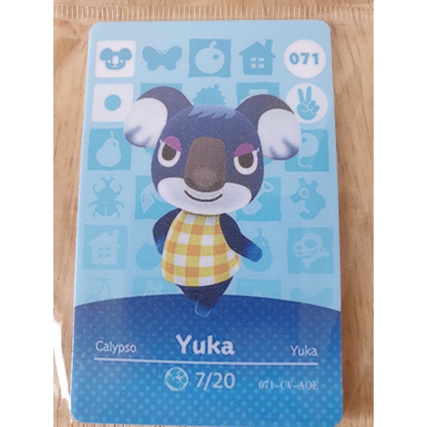 amiiboカード Amiibo Card Animal Crossing Series 1 (51 ao 100) Para Nintendo