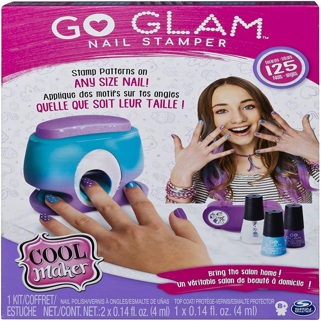 Conjunto Pintura de Unhas - Go Glam Nail Stamper SUNNY BRINQUEDOS