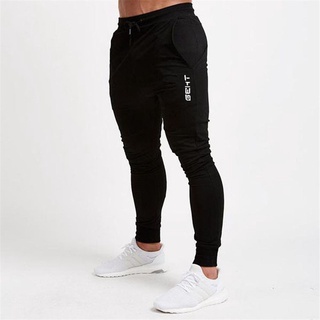Calça Academia Jogger Moletom Masculino GETH Esportivo Skinny Tecido Grosso