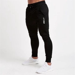Calça Academia Jogger Moletom Masculino GETH Esportivo Skinny Tecido Grosso