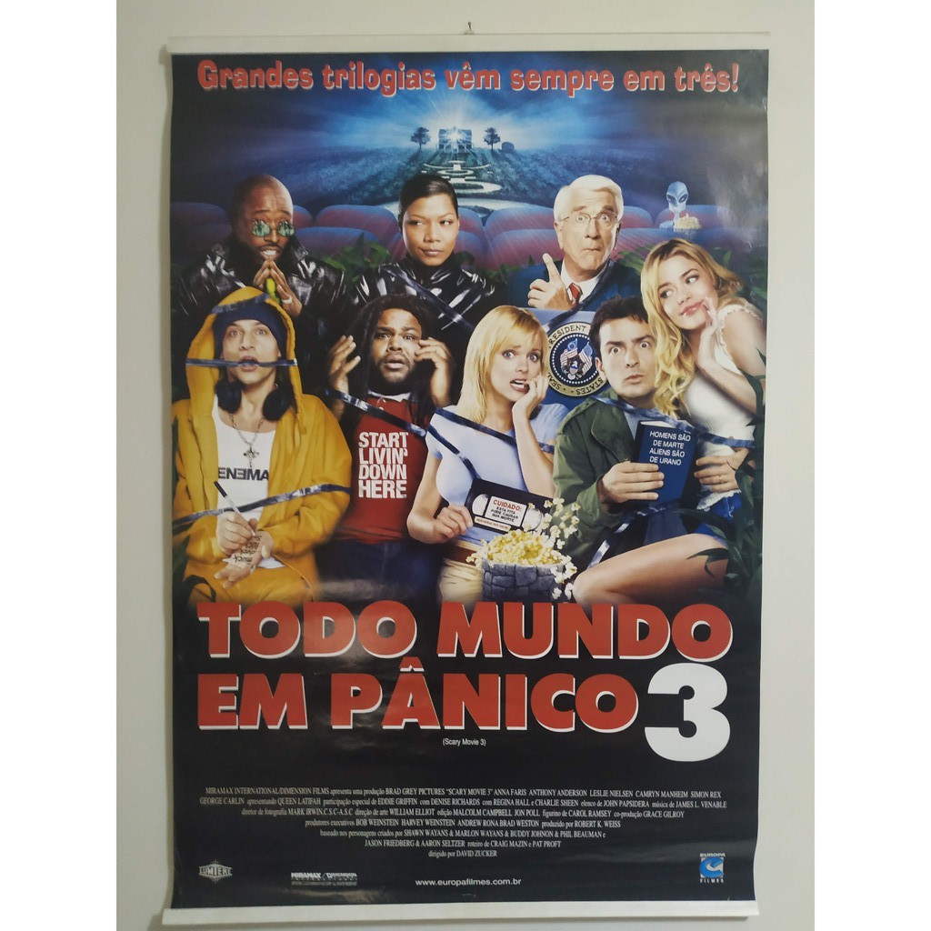 Poster Filme Todo Mundo Em Panico Tam Cm X Cm De