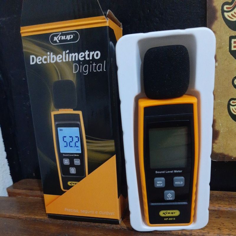 Decibelímetro Digital knup | Shopee Brasil