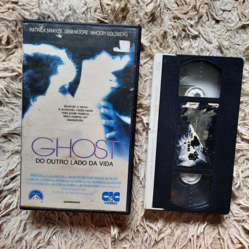 Filme Ghost Do Outro Lado Da Vida 1990 Vhs Lacrado Mks