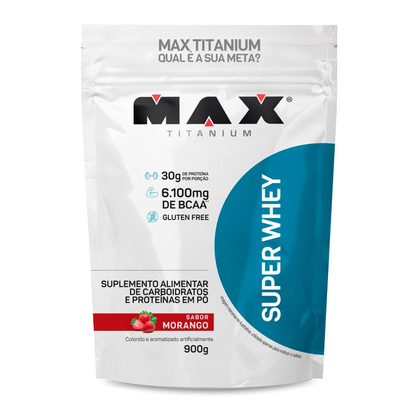 Super Whey 900g – Max Titanium (Promoção)