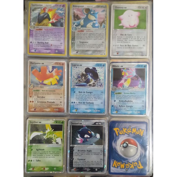 já reparou na diferença desses foils na mesma coleção ?#pokemon #pokem