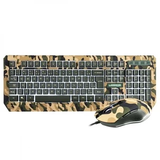 Teclado e Mouse Gamer Army Kyler Warrior - TC249 5V DC em Oferta na Shopee