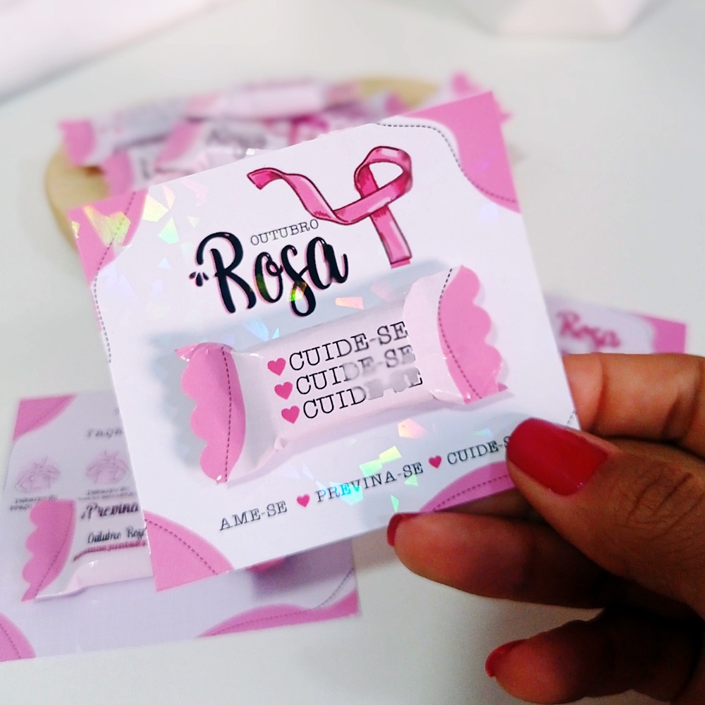 Cartão Outubro Rosa - mimos | Shopee Brasil