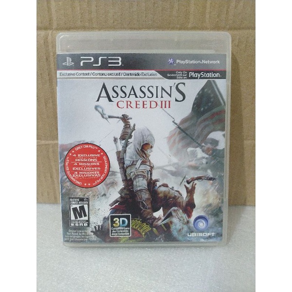 Assassin's Creed III (3) (Seminovo) - PS3