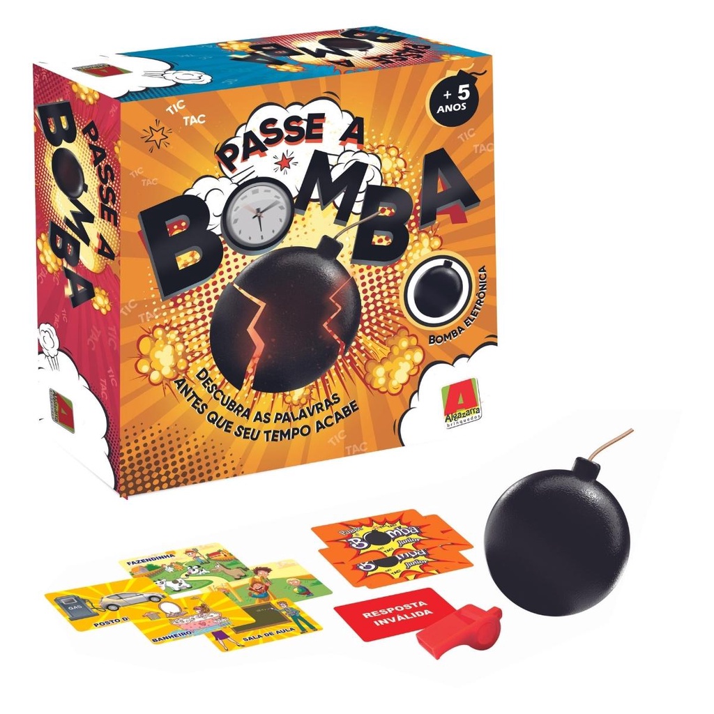 Jogo Passe a Bomba Junior - Algazarra