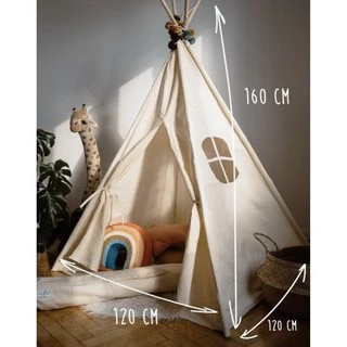 Cabana/Infantil/para/Festa/do/Pijama/Cru/Tenda/Barraca