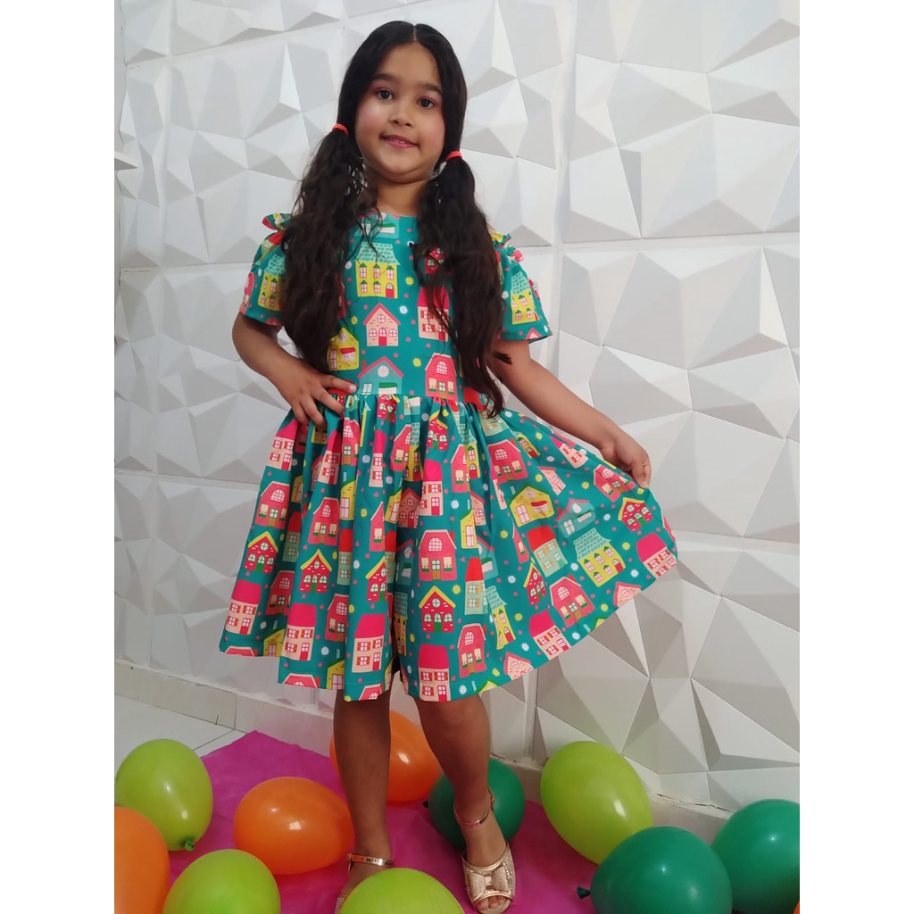 Vestido store infantil 12