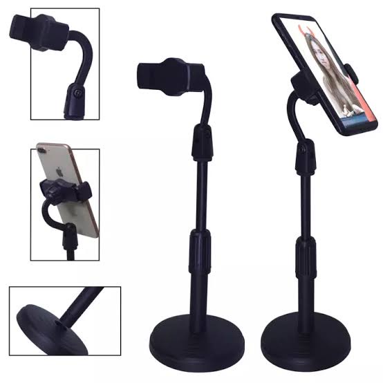 Suporte Video Aula Tripé Para Mesa Celular Pedestal Ajustável 360°