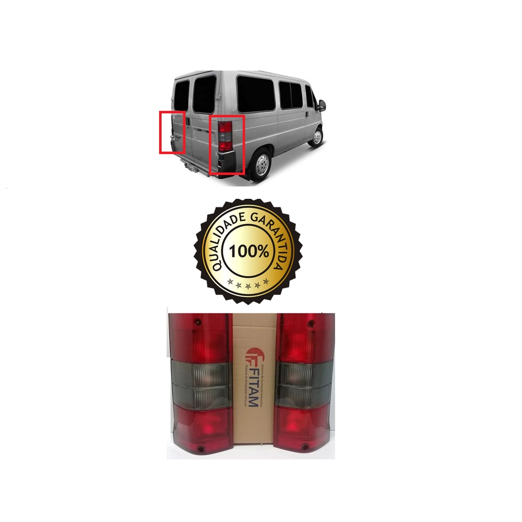Lanterna Traseira Peugeot Jumper Ano 96/03 Cód 34074 PAR | Shopee Brasil