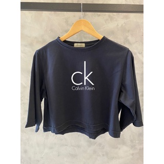 Camiseta Feminina Manga Curta Ckj Logo Ck Lateral - Calvin Klein