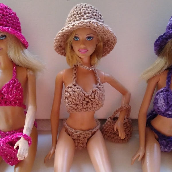 Barbie Crochê Miniaturas Artesanato e Coisas Mais: Roupinha de