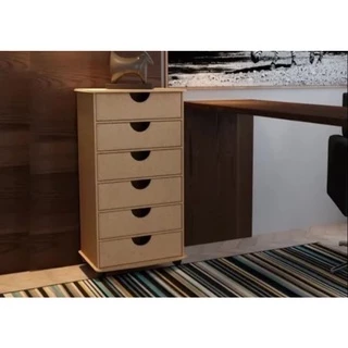 Organizador Gaveteiro De 6 Gavetas