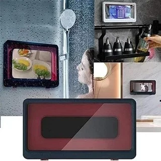 Capa De Celular Impermeável Com Tela Sensível Ao Toque Para Banheiro