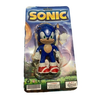 Boneco Sonic Hedgehog Classico Original Importado Articulado 11 Cm PRONTA  ENTREGA JAKKS RJ