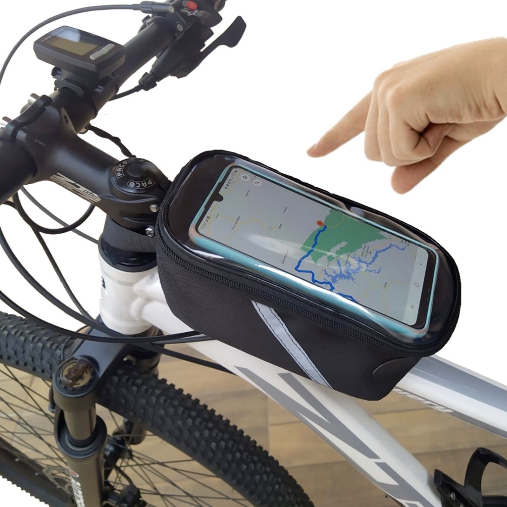 Suporte Celular Moto Bike Bicicleta Universal Articulado 360 A Prova D'agua