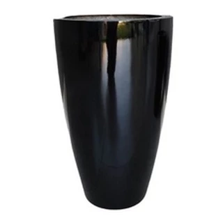 Vaso De Fibra De Vidro Luxo Tipo Vietnamita Cachepot 50cm Para Flores Plantas Médias