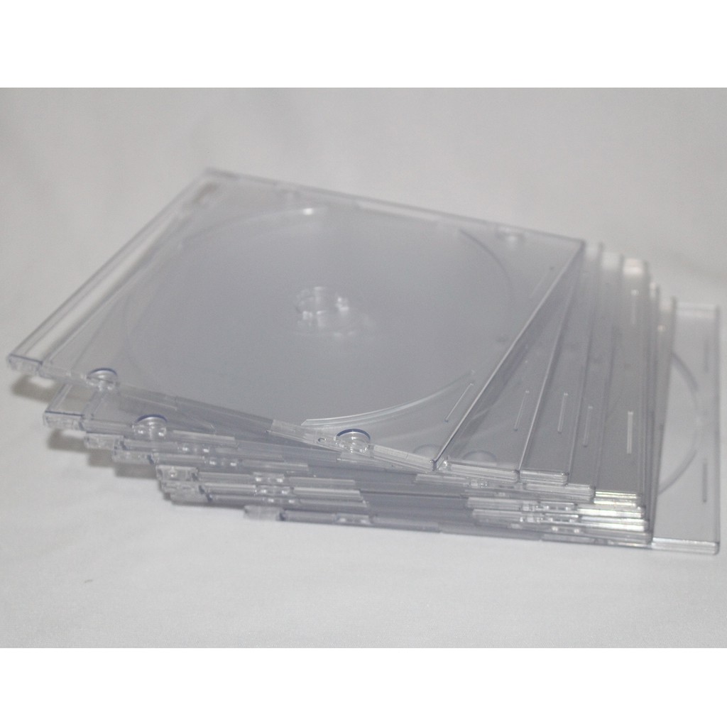 Estojo Capa Caixa Acrilica Cd Box Transparente