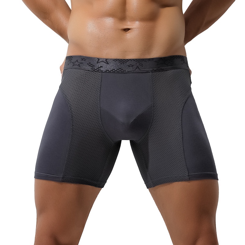 Adfashion 6xl Cuecas Boxer Modal Homens Plus Size Malha Esportes ...