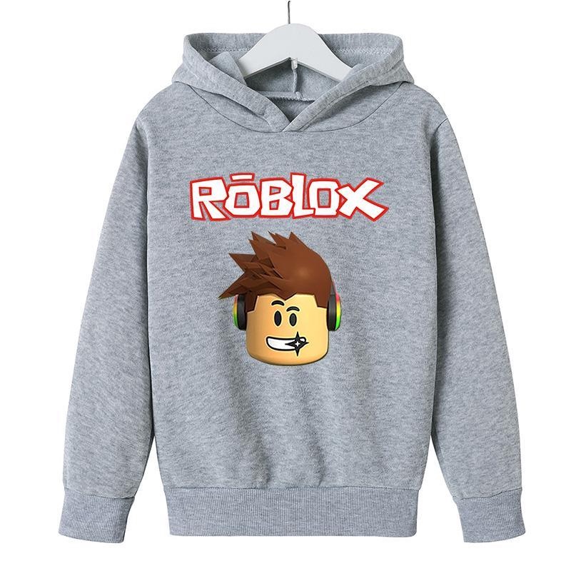 Moletom Canguru Roblox Jogos Blusa de Frio com Capuz e Bolso