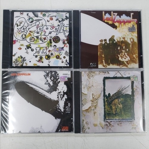 Kit 4 Cds Led Zeppelin - Original Lacrado | Shopee Brasil